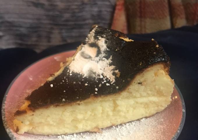 Burnt Basque cheesecake