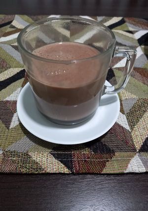 Una foto de Chocolate caliente en taza