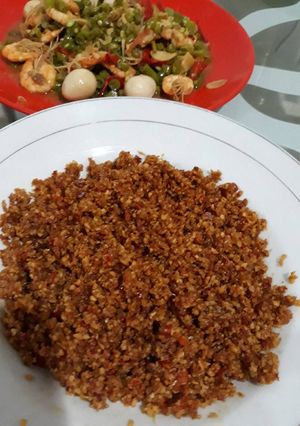 Foto resep Sambel tempe kering
