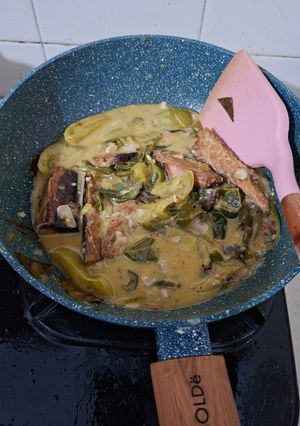Foto resep 🍲 Tongkol Kuah Tomat Ijo (Ala Pindang Santan Ringan)