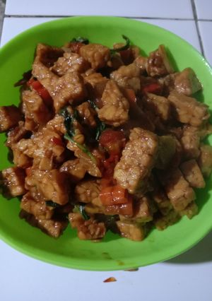 Foto resep Oseng tempe kemangi
