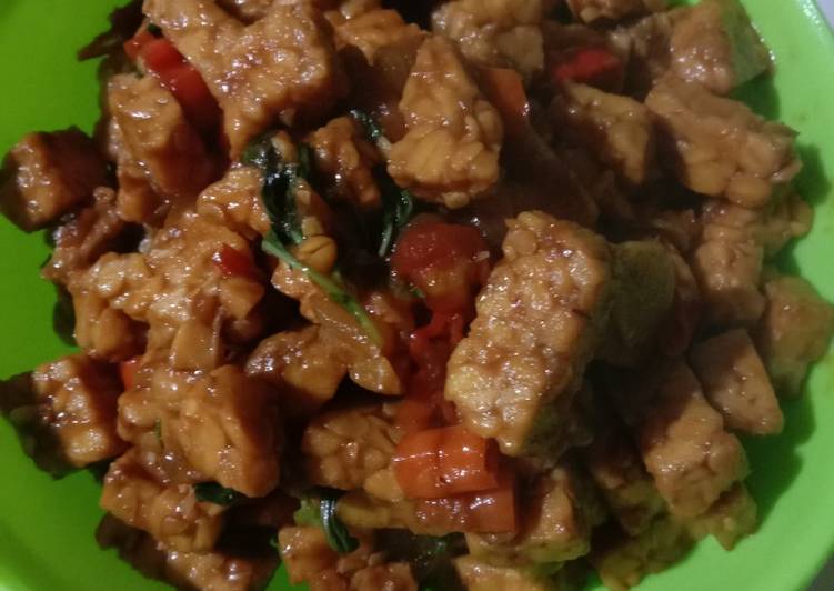 Easiest Way to Prepare Perfect Oseng tempe kemangi