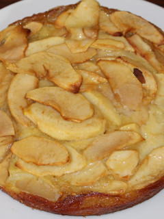 Una foto de Pastel de manzanas infalible