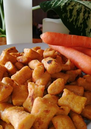 Une photo de Gnocchis de patates douces et carottes au cumin