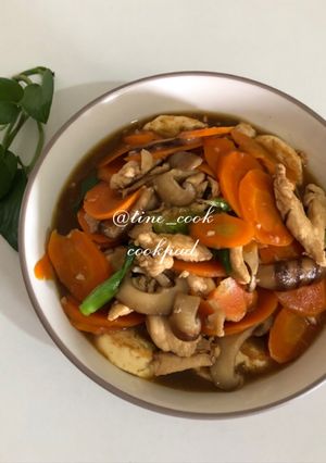 Foto resep Sapo Tahu Ayam