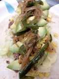 El mejor relleno para fajitas 😍 (cebolla y pimentón)
