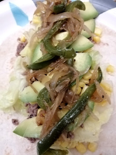 Una foto de El mejor relleno para fajitas 😍 (cebolla y pimentón)