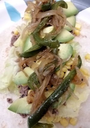 Una foto de El mejor relleno para fajitas 😍 (cebolla y pimentón)