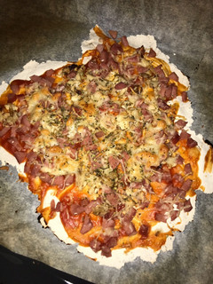 Una foto de Pizza sin gluten