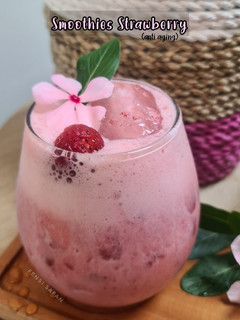 Foto resep Smoothies Strawberry