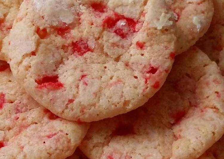 Vickys Red Hot Valentines Crinkle Cookies, GF DF EF SF NF