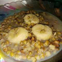 รูปของ Bubur Kacang Hijau Pisang Hijau