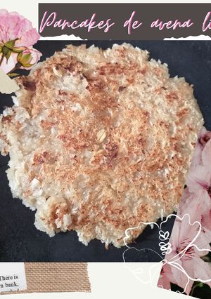 Una foto de Pancakes de avena light