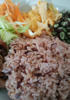 รูปของ ข้าวคลุกกะปิ สูตรโลกส่วนตัว555