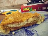 Быстрый пирог из лаваша (vegan)