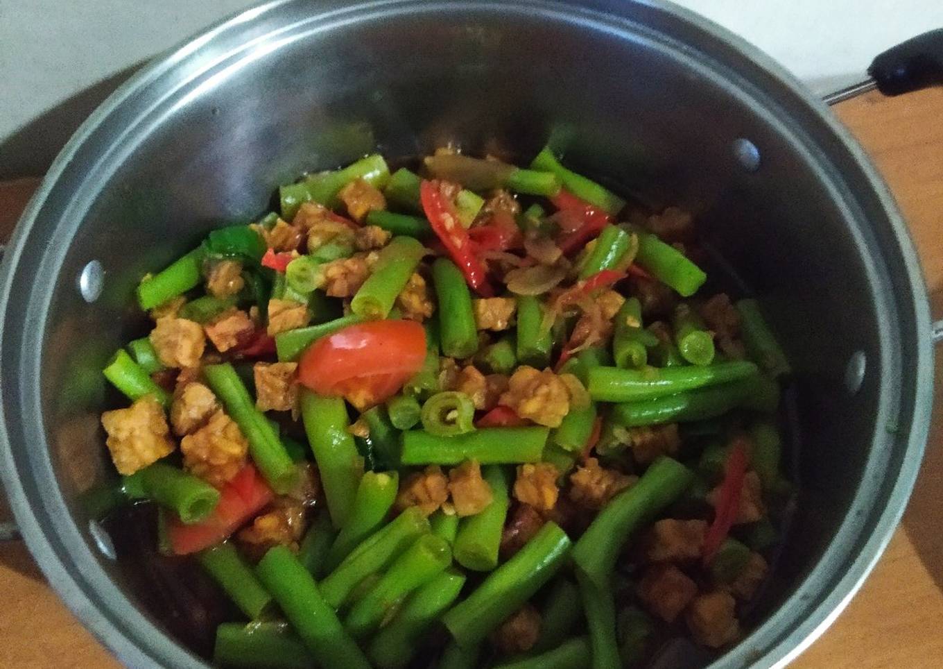 Tumis Tempe Buncis Kecap