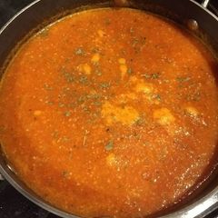 A picture of Low calorie Tomato soup.