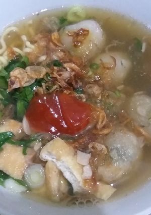 Foto resep Bakso Cilok / Cilok Kuah bakso