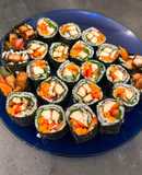 Sushi vegano
