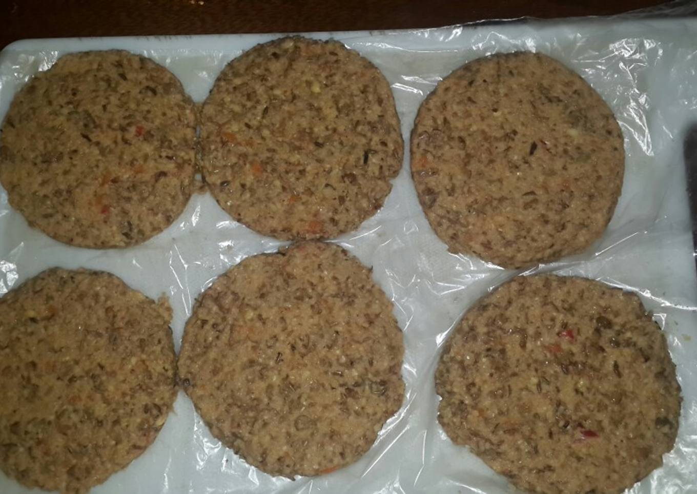 Hamburguesas de lentejas