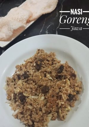 Foto resep Nasi Goreng Jawa dengan Daging Kambing Kecap