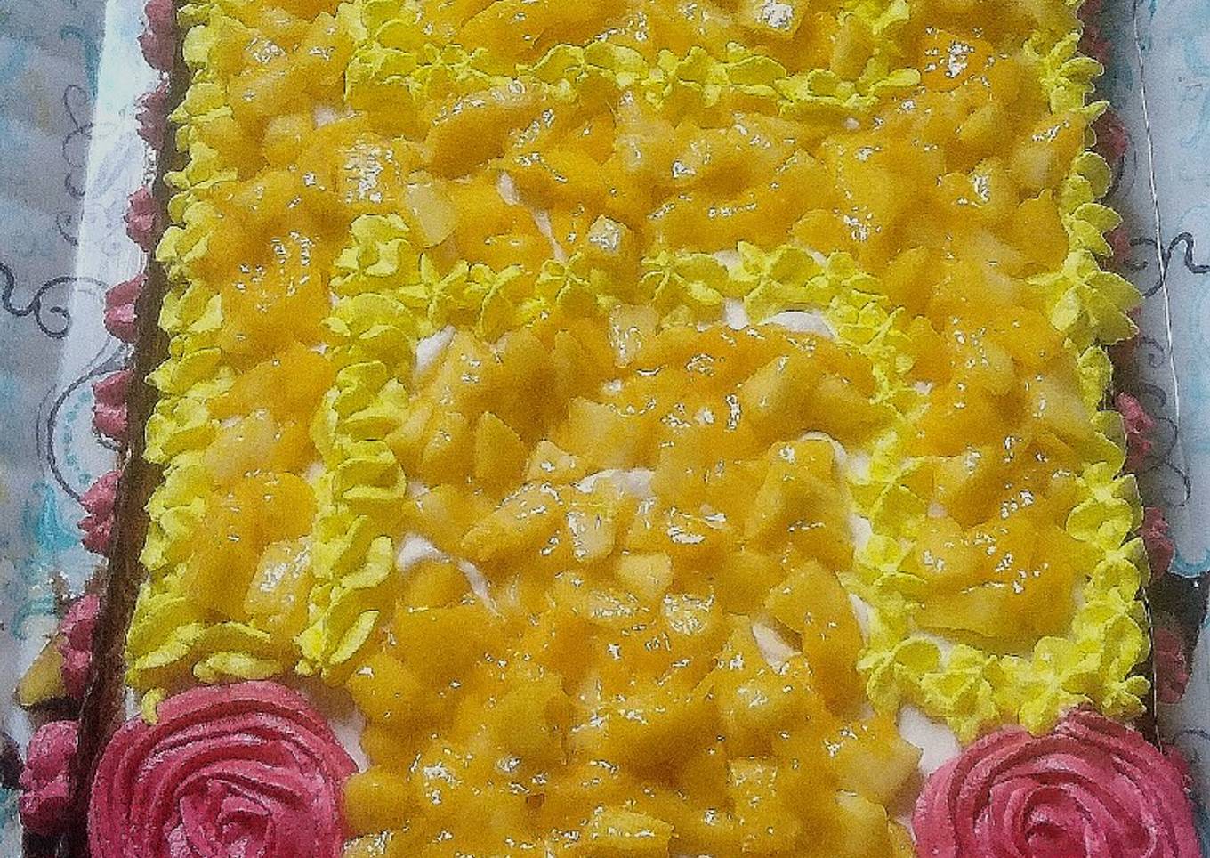 MANGO SPONGE CAKE ðŸŽ‚