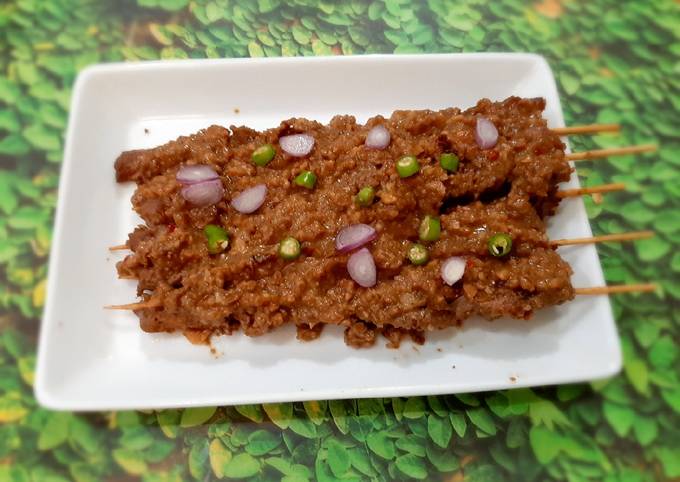 Resep: 129. Sate Daging Madura Rumahan