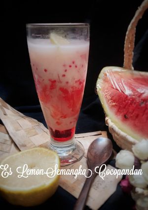 Foto resep Es Lemon Semangka Cocopandan