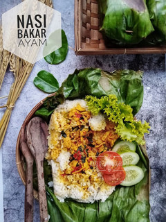 Foto resep Nasi Bakar Ayam Kemangi