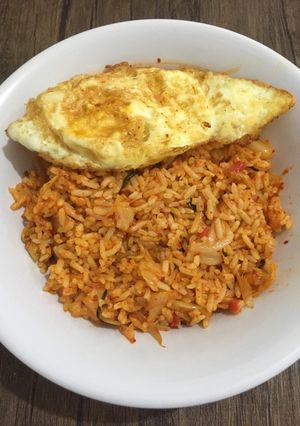 Foto resep Kimchi Bokkeumbap (Nasi Goreng Kimchi)