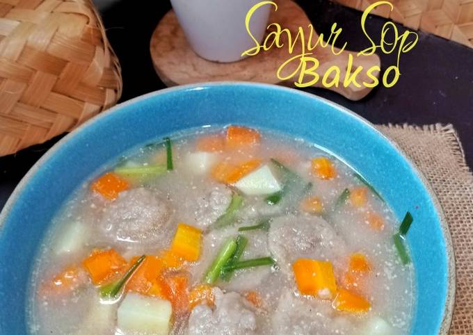 Resep Sayur Sop Bakso Oleh Dewi Saraswati Cookpad