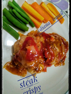 Foto resep Steak Ayam Crispy Saos Barbeque