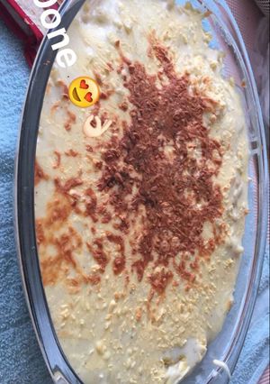 صورة لوصفة معكرونه بالبشاميل