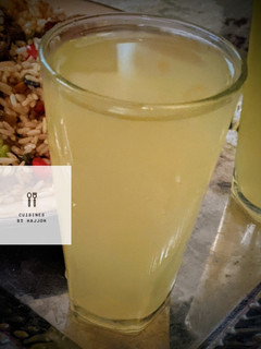 A picture of Moringa juice.