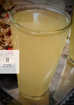 A picture of Moringa juice.