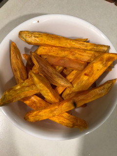 氣炸地瓜條 的食譜成品照片