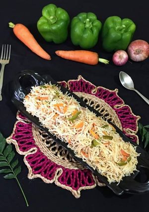 A picture of Vermicelli Upma.
