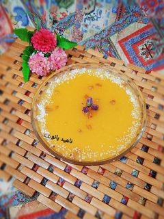 عکسی از دستور حلوای نشاسته 👌🥰