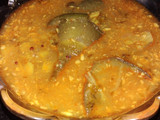 खान्देशी परंपरा वांगी डाळ (vangi dal recipe in marathi)