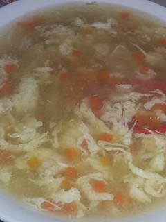 Foto resep Egg Drop Soup simple