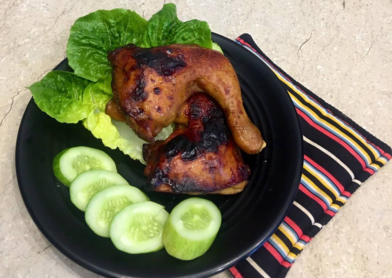 Ayam kecap panggang oven