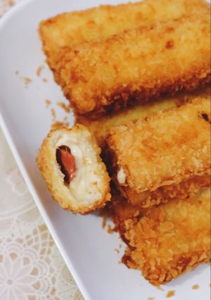 Foto resep Roti tawar goreng mozarella