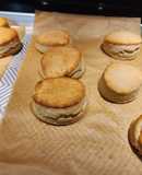 White Lily 2 ingredients biscuits