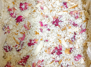 A picture of Til ka Kalakand (Sesame Seeds Milk Cake).