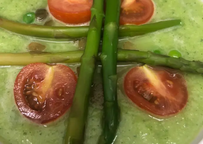 Receta 314. Gazpacho de calabacín (entrante sopa)