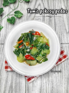 Foto resep Tumis Pakcoy Pedas