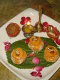 Coconut –Orange(santra) Mangal kalush #diwali