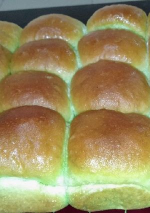 Foto resep Roti Sobek Pandan 1x Proofing