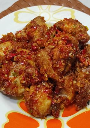 Foto resep Ayam Goreng Chili Padi