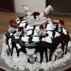 Chocho vanilla cake A picture of Chocho vanilla cake.